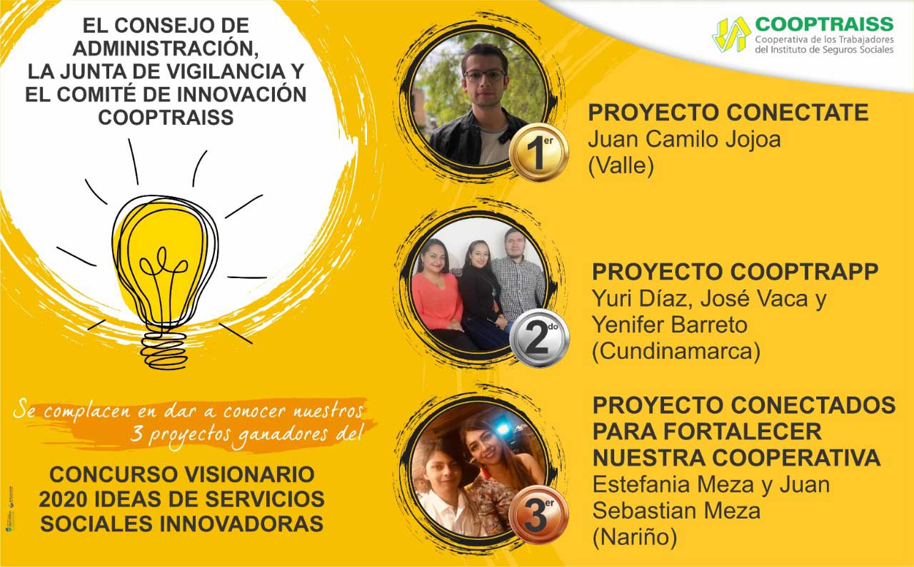 Ganadores Concurso ideas innovadoras